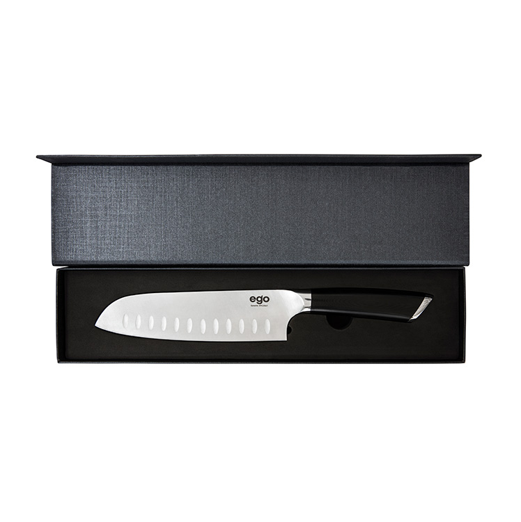 Santoku kniv Sandvik 12C27 i esken sin